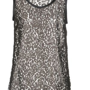 Dolce and Gabbana brown lace tank NWT